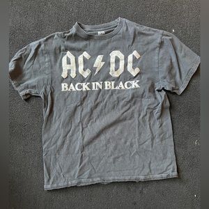 AC/DC T-shirt (fairly worn; good condition)